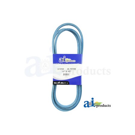 A & I Products V-Belt, A-A105K, A, 107 in, 1/2 in Top Width A-A105K